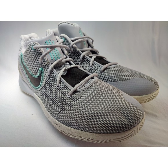 Nike Other - Nike Kyrie Flytrap II Wolf Grey Mint Mens Basketball Sneaker US 14